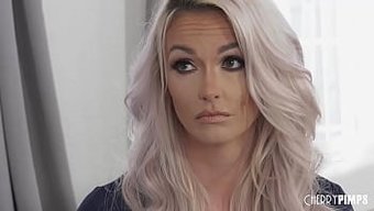 Olgun Sarışın Milf, Üvey Oğluyla Sert 69'Un Tadını Çıkarıyor