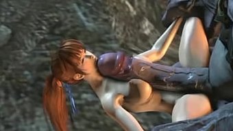 Momiji Ve Kasumi, Sert Bir Gösteride Canavarlarla Başa Çıkıyorlar