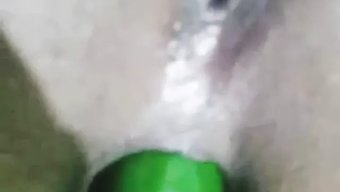 Müslüman Kız Kirli Bir Videoda Mastürbasyon Yapıyor Ve Salatalıkla Sikişiyor
