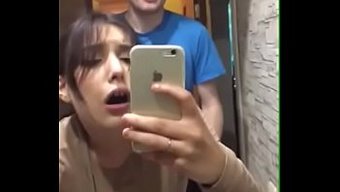 Esmer Hatun Arkadan Sikilirken Kendini Filme Alıyor