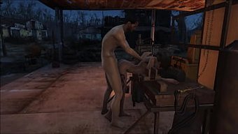 Elder Scrolls Iv'Ten Genç Bir Esmerle Sanctuary'De Samimi Bir Karşılaşma