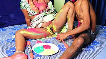 Hintli Milf'In Büyük Yarrağı Ve Boşalma Içeren Ev Yapımı Anal Videosu