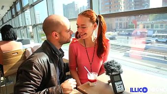 Minyon Kızıl Saçlı Melissa, Bu Videoda Fahişe Tarafını Gösteriyor