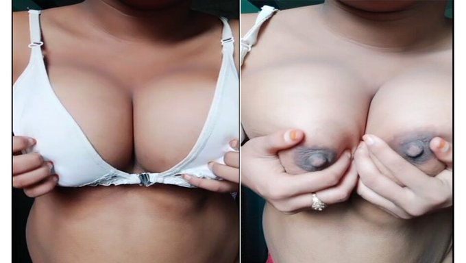 Olgun Teyze Aldatma Videosunda Büyük Doğal Göğüslerden Zevk Alıyor