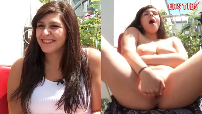 Julie'Nin Solo Balkonu: Amatör Esties.De Yüksek Çözünürlüklü Video