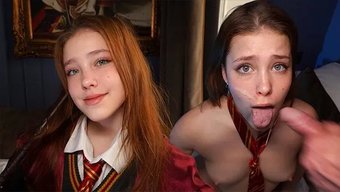 Slytherin'Den Nicole, Harry Cocker Ile Vahşi Bir Bdsm Yolculuğu Ve Sert Zevk Alıyor