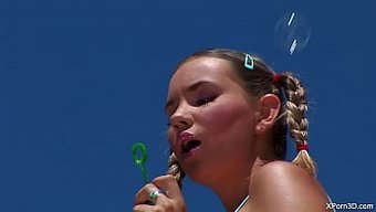 Choky Ice Ve Arkadaşı Ilk Anal Deneyiminde Büyük Göğüslü Bir Gençle Başa Çıkıyorlar