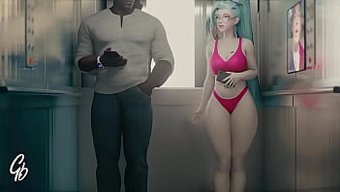 3d Seraphine, Bu Yoğun Hentai Videosunda Büyük Siyah Bir Sik Ile Başa Çıkarken Izleyin