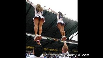 Genç Cheerleader'Ların Aksiyonunu Izleyin!