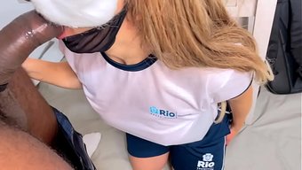 Brezilyalı Öğrenci Ve Öğretmenle Skandal Bir Göt Sikme Seansı.