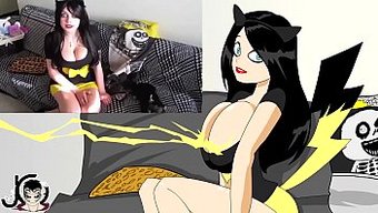 Bayan Hannah Minx Ve Jwow, Sergici Bir Videoda Varlıklarını Sergiliyorlar