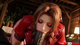 Aerith, Devasa Siyah Aletin Onu Sertçe Sikerken Interracial 3d Ateşine Bayılıyor.