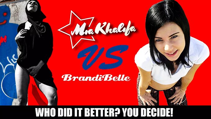 Mia Khalifa Ve Brandi Belle, Spermlerle Dolu Bir Orgide