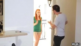 Zayıf Kızıl Saçlıyla Pov Videosunda Sert Seks