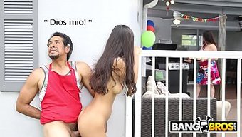 Gianna Dior'Un Üvey Babası Bu Sert Videoda Ondan Bir Sürpriz Alıyor