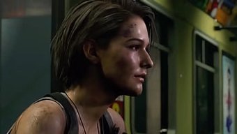 Jill Valentine, Animasyonlu Görsellerde Devasa Bir Üyeyle Kendini Tatmin Ediyor