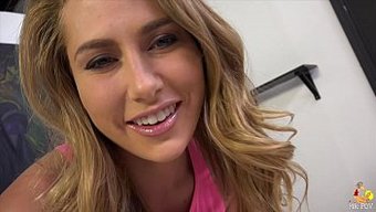 Pornostar Carter Cruise'Un Tüylü Amcığı Hardcore Pov'Da Sikişiyor